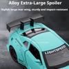 1:32 Alloy Diecast GTR MC20 Cars Models Toys Doors Opened Miniature Vehicles with Light Sound Sports Car for Collectible Item
