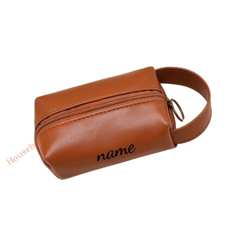 Large Capacity Portable Cosmetic Organizers Waterproof PU Polyester Travel Jewelry Pouches Compact Cosmetic Bag 85AD
