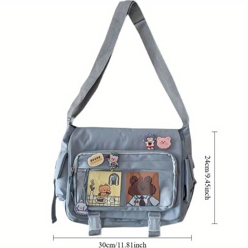 Waterproof Crossbody Bags for Women Shoulder Bags Youth Fashion Ladies Handbag Messenger Bag Teenagers Girls School Bags