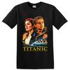 Titanic Jack and Rose T Shirt Ocean Liner Romance Movie Art Graphic Tee Gift