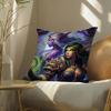 W-Worldofwarcraftgame Pillow Case Pillowcase, Double-Sided Printed, Sofa Cushion, Bedroom Headboard