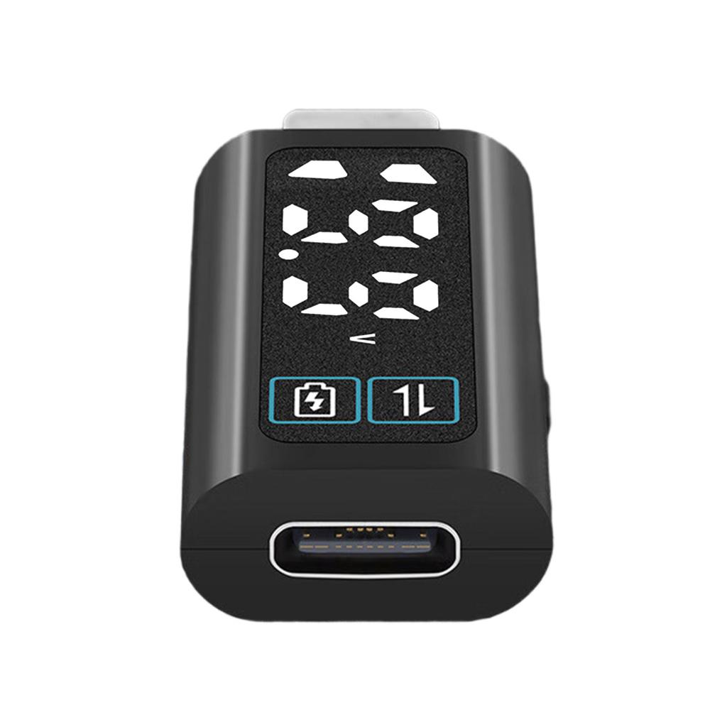 Type C Adapter USB C To USB C Adapter PD100W Fast Charger For Quick Charge And Data Transfer Real Time Power Monitoring