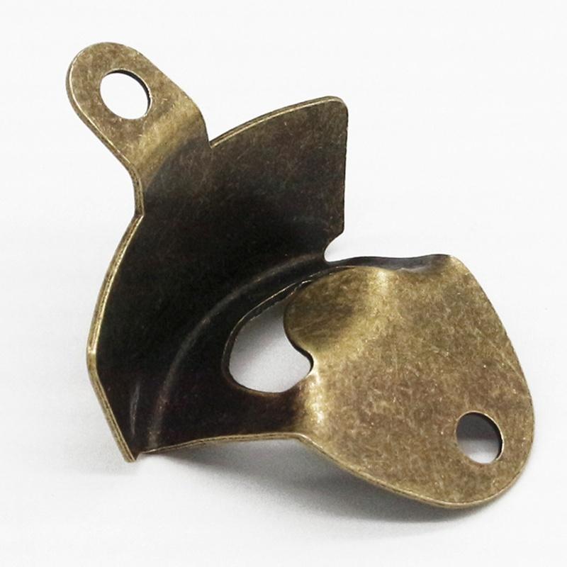 5 pieces per set of zinc alloy wall-mounted beer bottle opener with 10* screws