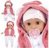 Kinderplay Doll Big Baby Doll Interactive Sings and Talks In Polish 45cm
