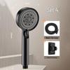 Black Warrior Five-Speed Magic Handheld Pressurized Shower Head