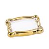 Electroplated Gold Ceramic Cloud Tray for Jewelry and Ornaments – Light Luxury Display Dish