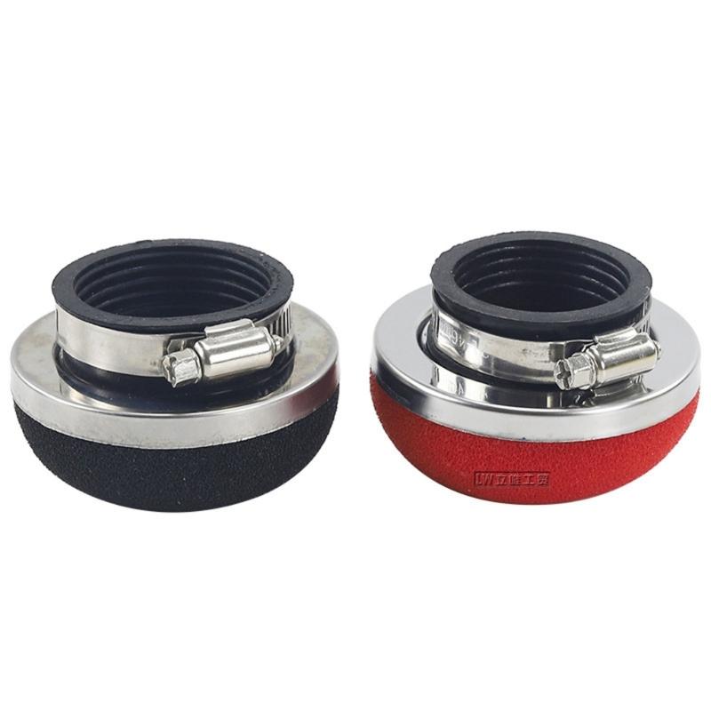 Motorcycle Engine Air Filter 35mm/38mm/40mm/42mm Motocross Modification Accessories High Flow Sponge Air Intake Filter