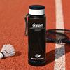 1000ml Sport Bottle Food-grade High Capacity Leak-proof Heat Resistance Drop-resistant Summer Simple Tea