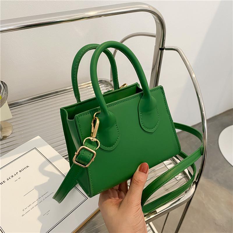 Soild Color Messenger Bags For Women PU Leather Brand Female Crossbody Shoulder Bag Luxury Design Mini Handbags and Purse Bag