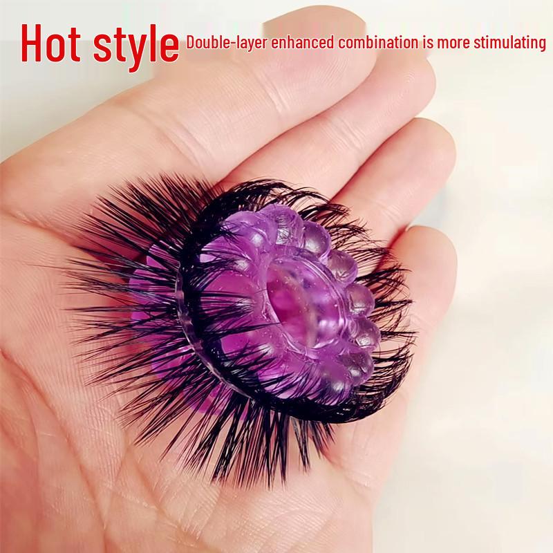 Silicone Sheep Eye Ponytail Cock Ring Hair Tie