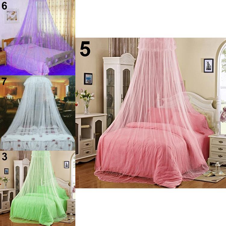 Modern Minimalist Dome Mosquito Net Bed Canopy With Antimite Mesh For Bedroom Use