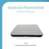 JILONG Inflatable Mattress with Flocking Bed Sheet and Pull Strap