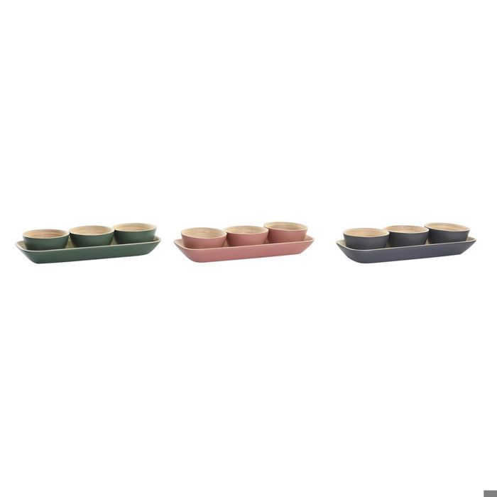 Bol - DKD HOME DECOR - 32x12,7x3,5 cm - Porcelaine - Céramique - Grès