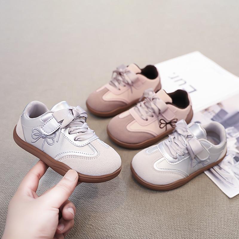 Spring and Autumn New Children's Sports Shoes Casual White Shoes Korean Style Casual Shoes Boys' Training Shoes Girls'