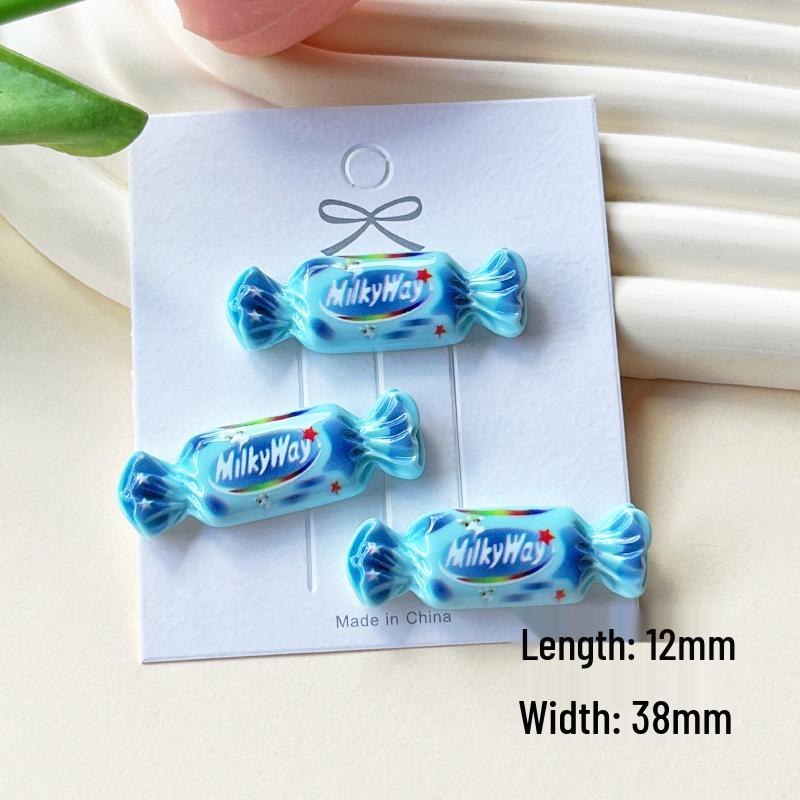 Resin Candy Food Simulation: DIY Jewelry, Phone Case, Crocs Patches, Hair Clips & Accessories.