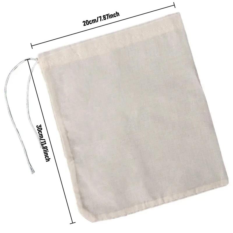 

Kitchen Strainer Bags Cotton Filter Screen for Tofu Butter Cheese Milk Coffee Tools Home Dining Bar Gadgets Gauze Mesh