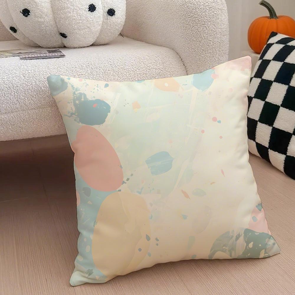 Lovely Atmosphere Pillow Cozy Decor Cushion Cover Linen Pillow Case Soft Breathable Protective Couch Room Decoration