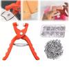 Installation Tool Pressure Plier Button Claw Set Metal Sewing Buttons  Eyes Making Supplies