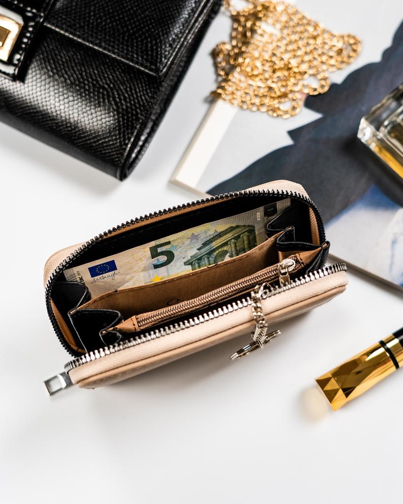 Women's PU Wallet ABT-03-BL-3448 Beige