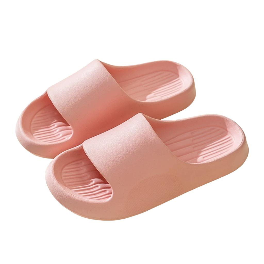 Flat Soled Open Toed Breathable Slippers Soft Soled House Slippers For Women Memory Foam Summer Soft Cushion Slippers Women