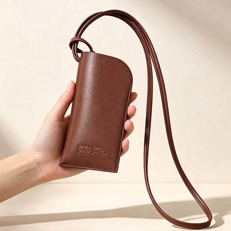 Folli Follie Leather Lanyard Glasses Case