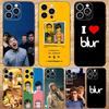 Blur Band Phone Case For iPhone15,14,13,12,11,Pro,Max,Plus,Mini,X,XS,XR,8,7,6,S,Plus,SE Soft Black Case