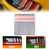 2Pcs Creative Trendy Taillight Stickers Car Rear Light DIY Decorative Sticker Universal Auto Honeycomb Sticker Decor Accessories