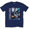 The Police Flaschenpost T-Shirt Blau Neu