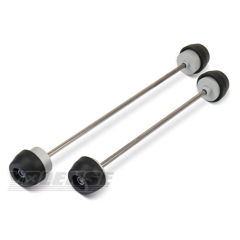 Motorcycle Accessories Front & Rear Axle Fork Crash Sliders Wheel Protector For ZX6R ZX636 ZX-6R ZX 6R -2024
