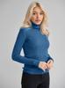 Women's High-Neck Knitted Pullover / Base Layer