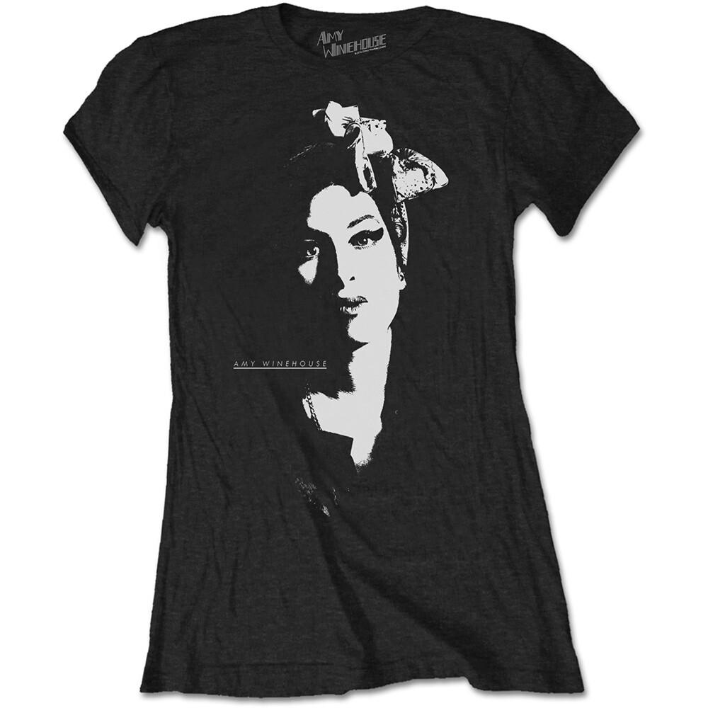 Amy Winehouse Ladies Tshirt Scarf Portrait