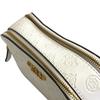 Guess Compact Leather NOELLE Crossbody Camera Body Bag White Leather Women Used