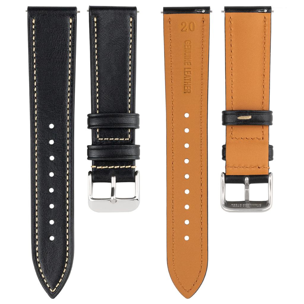 Leather Wristband 18202122Mm Oil Wax Leather Strap For Uawatc4 Pro Gt45