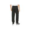 Puma Solid Color Logo Print Cuffed Casual Sports Pants Men Bottoms Black 532094-01