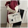 Canvas Crossbody Bag for Women Large Capacity Messenger Shoulder Handbag