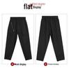 2025 Autumn Women's Plus Size Elastic Waist Patchwork Slimming Cropped Harem Carrot Pants