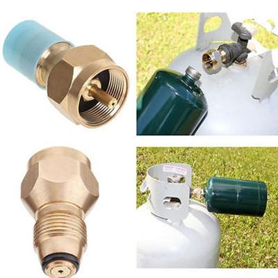 Propane Refill Adapter Portable for Camping/Hunt/BBQ Gas Cylinder Connector Gas Stove Adapter Outdoor Activities