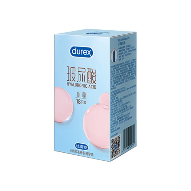 РџСЂРµР·РµСЂРІР°С‚РёРІС‹ Durex СЃ РіРёР°Р»СѓСЂРѕРЅРѕРІРѕР№ РєРёСЃР»РѕС‚РѕР№, СЃСѓРїРµСЂ СЃРјР°Р·РєР°, РїСЂРёСЏС‚РЅС‹Рµ РѕС‰СѓС‰РµРЅРёСЏ РґР»СЏ Р¶РµРЅС‰РёРЅ, 12 РёР»Рё 18 С€С‚. Pack of 12