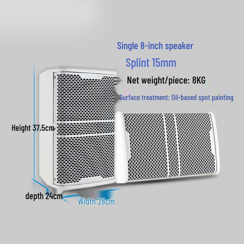 Ying Xian Dan Professional Wall-Mounted Speaker for Conference Rooms, KTV, Dance, School, or Hotel (8/10/12/15 Inch).