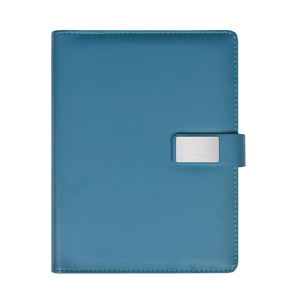 (Logo can be engraved) A5 buckle leather student subject notebook, business loose-leaf notebook, office meeting minutes, thickened diary, travel log