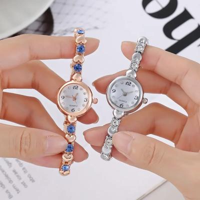 Damen Armbanduhren Edelstahlarmband Mode Einfach Studenten Quarzuhren Luxus Armbanduhren Dropshipping