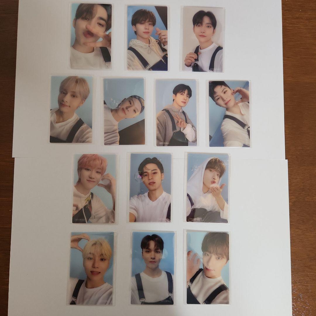 

[USED] SEVENTEEN DREAM Universal Studios Japan Bonus Clear Trading Cards (13 Cards)