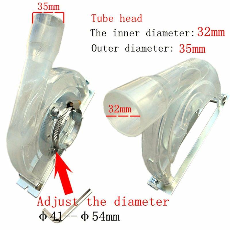 Clear Cutting Dust Shroud Grinding Cover for Angle Grinder & 3in/4in/5in Saw Blades