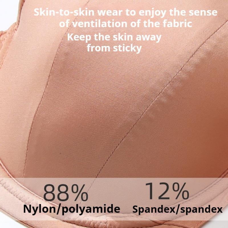 Biustonosz zapobiegający opadaniu w dużym rozmiarze Duży biust Mały rozmiar Bielizna Push-up Oddychający Biustonosz z dużą miseczką