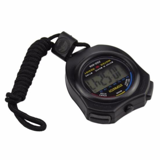 Fashion Digital LCD Stopwatch Chronograph Timer Counter Sports Alarm Tool