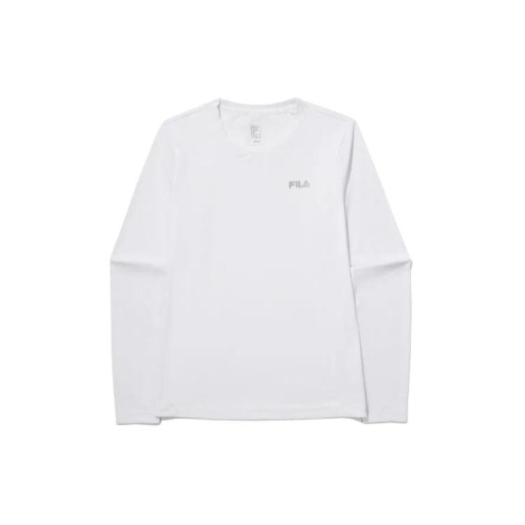 New FILA T Shirts Women's White FS2RLG1251F-WHI