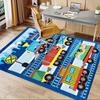 Office Carpet Train Adventure: A Fun and Vibrant Rug for Your Home Office, Perfect As a Sofa Carpet