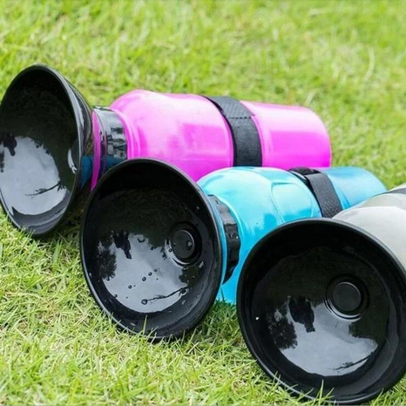 500ml Dog Water Bottle Portable Pet Travel Water Cup Dispenser Drinking Bowl Extrusion for Dog Cat