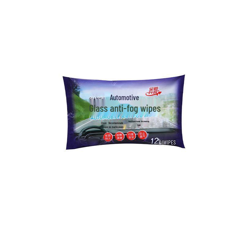 Hydrophobic Anti-Fog Car Glass Wipes: Rainproof Rearview Mirror & Oil Film Removal