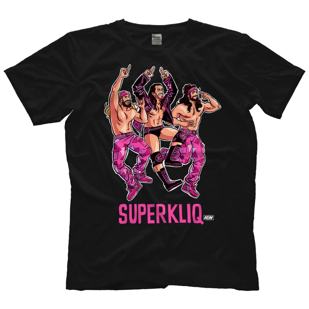 Superkliq  Party AEW Official TShirt Unisex T-Shirt L